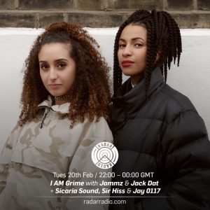 I Am Grime w/ Jammz, Jack Dat, Sicaria Sound, Jay0117 & Sir Hiss - 20th February 2018